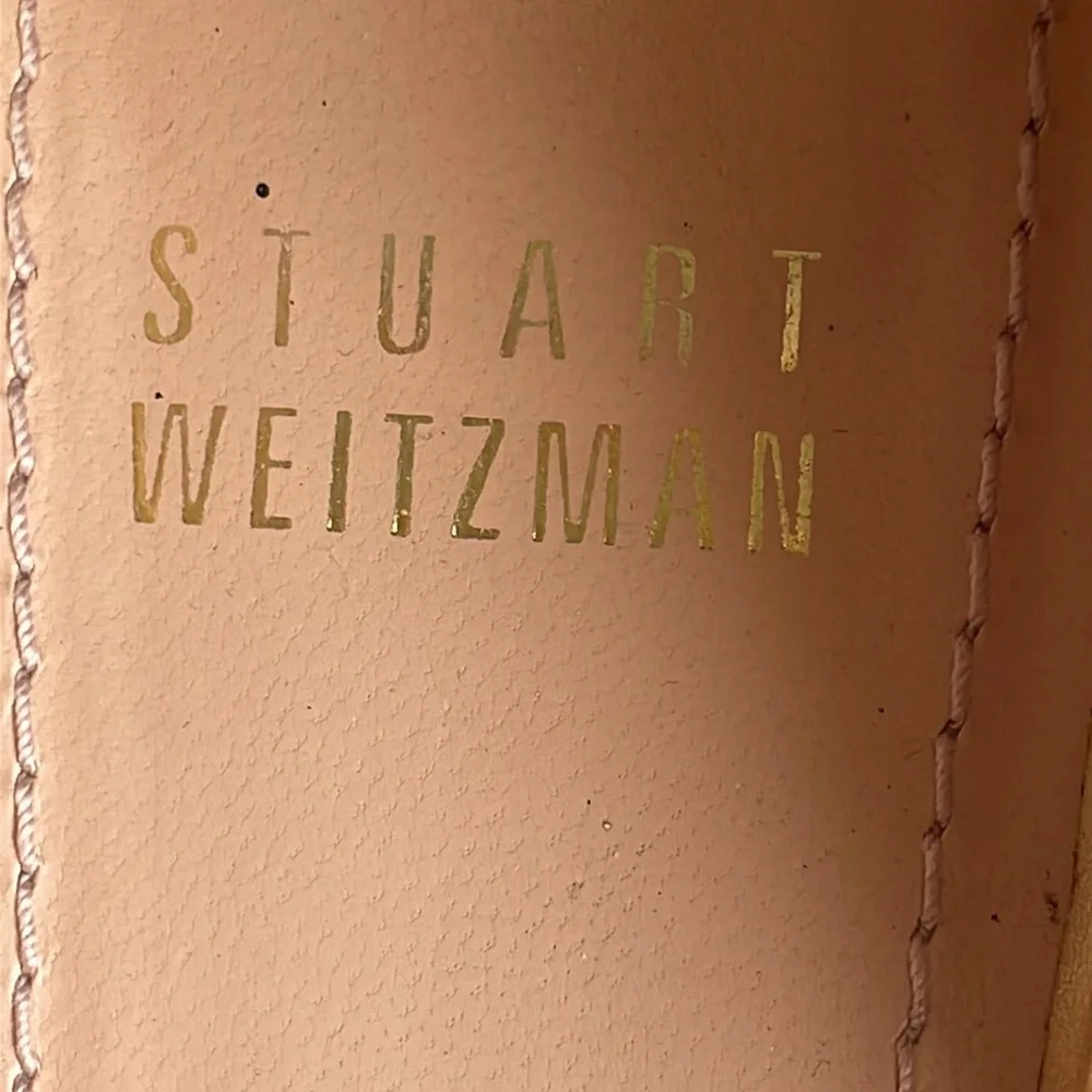 Stuart Weitzman patent leather pointed toe wedge shoes - Picture 7 of 16